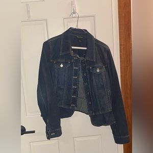 White House Black Market Jean Jacket